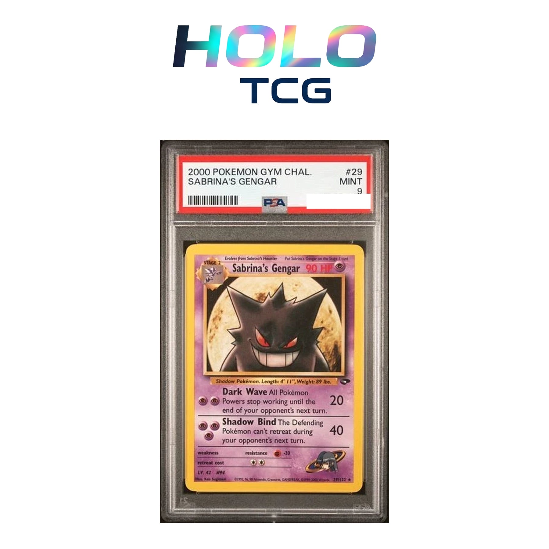 Sabrina's Gengar [1st Edition] #29 PSA 9