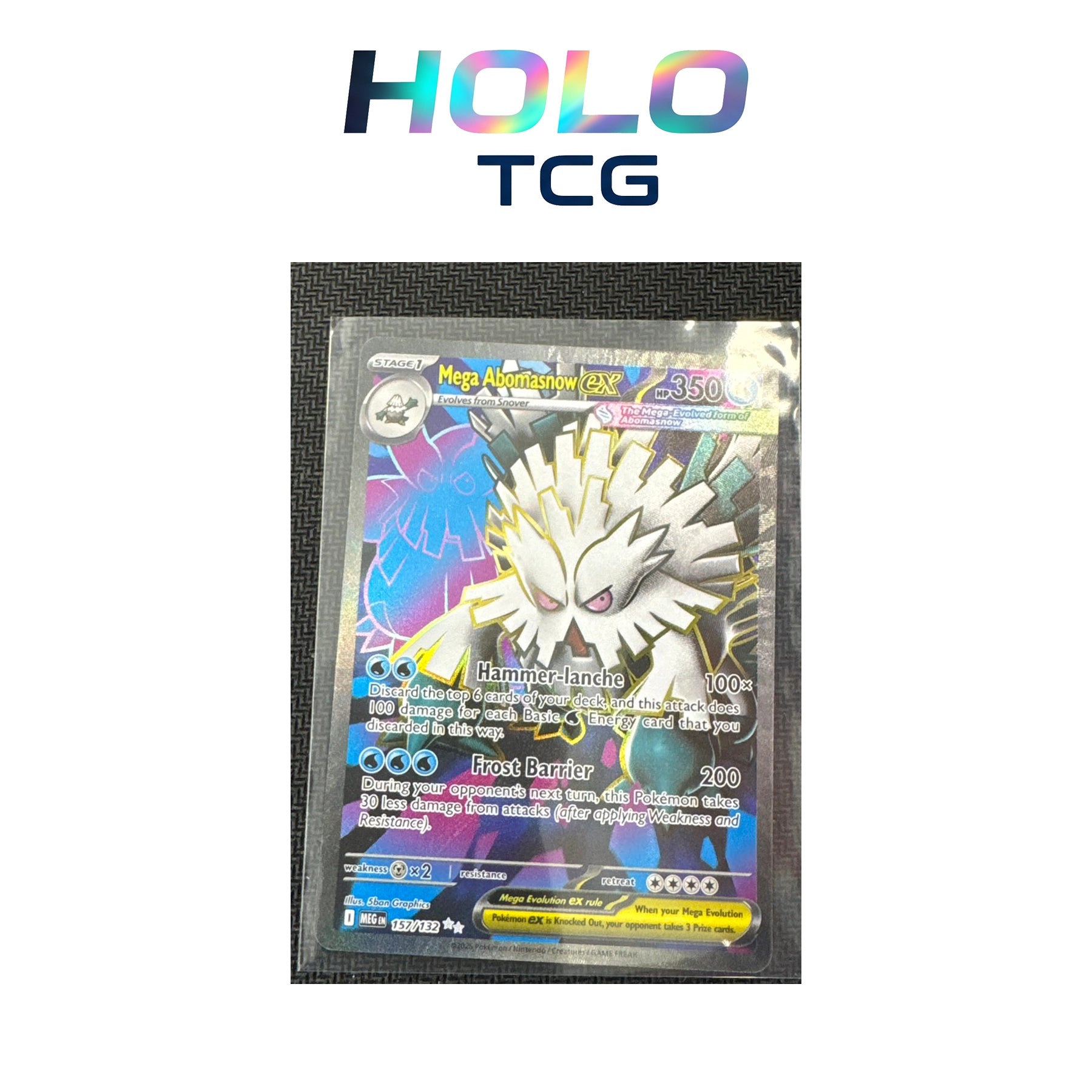 Mega Abomasnow Ex #157