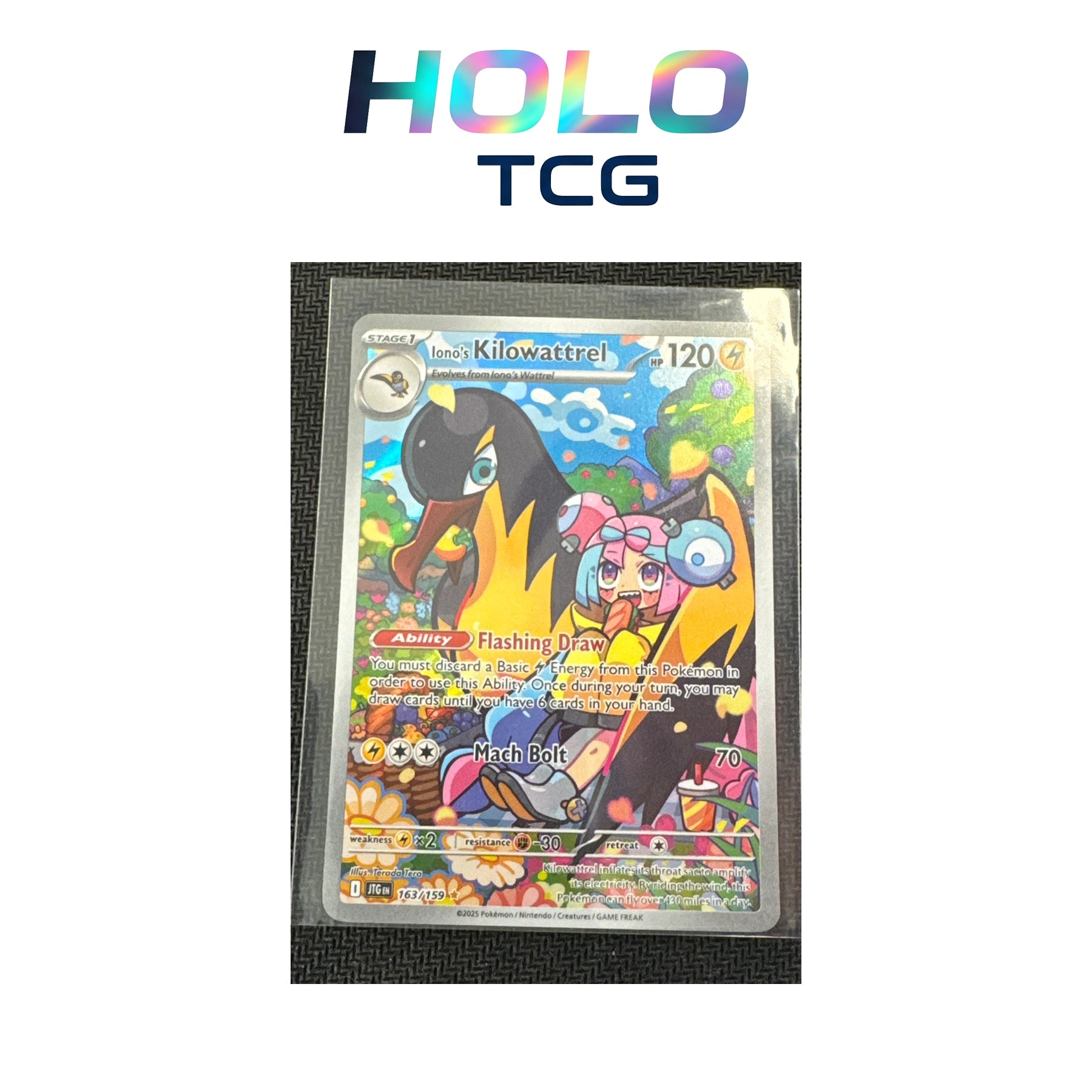 Iono's Kilowattrel #163