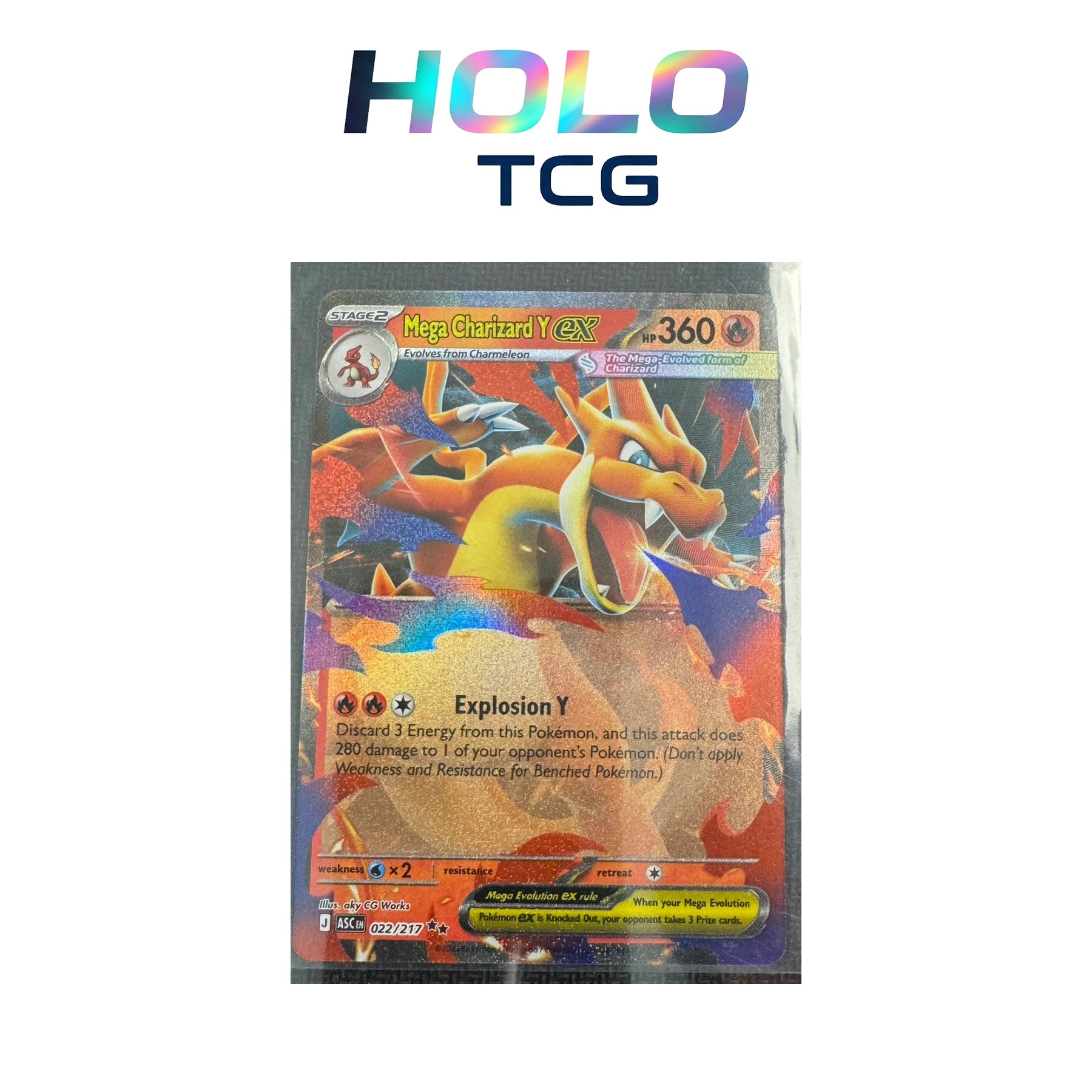 mega charizard Y EX 022