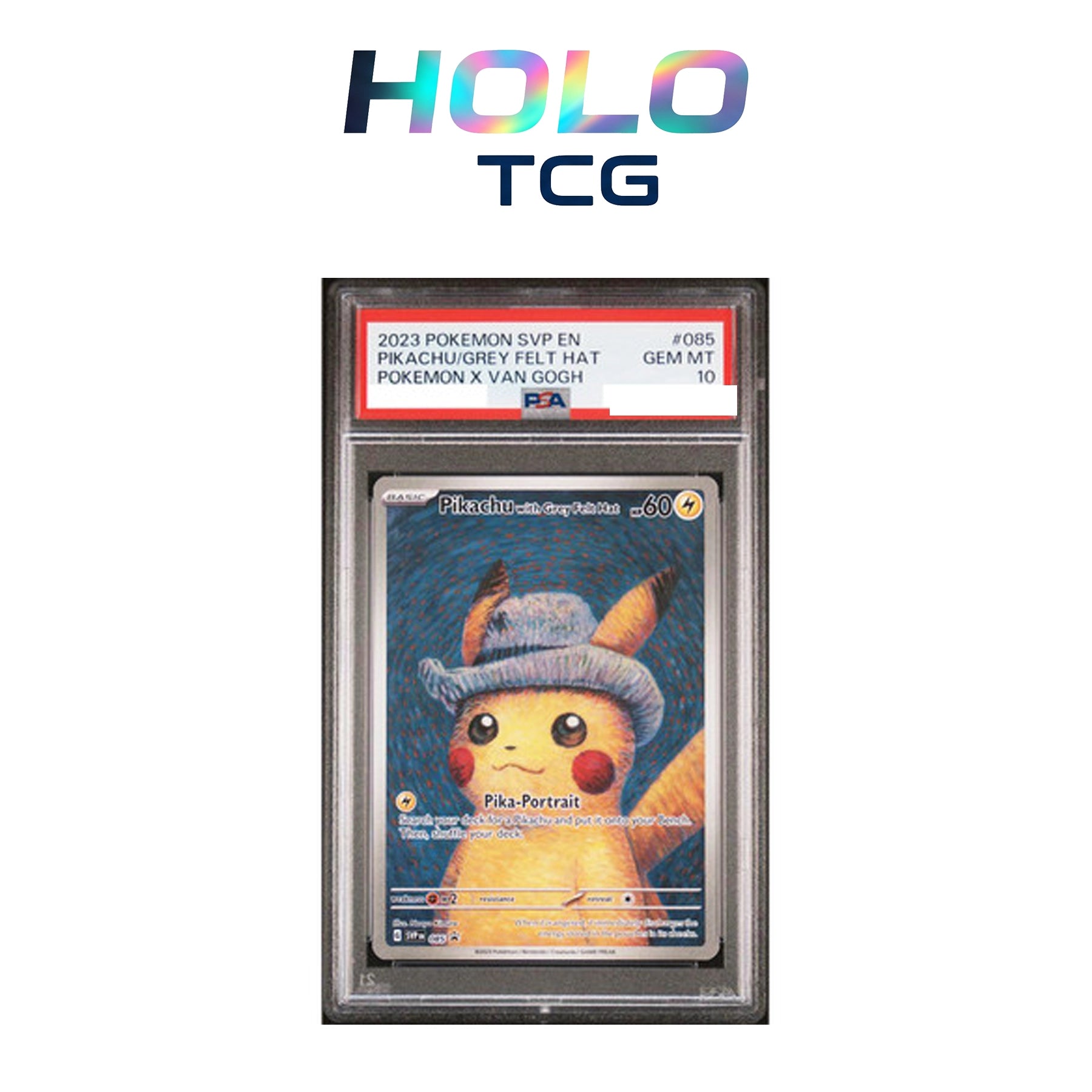 Pikachu with Grey Felt Hat #85 Pokemon Promo PSA 10